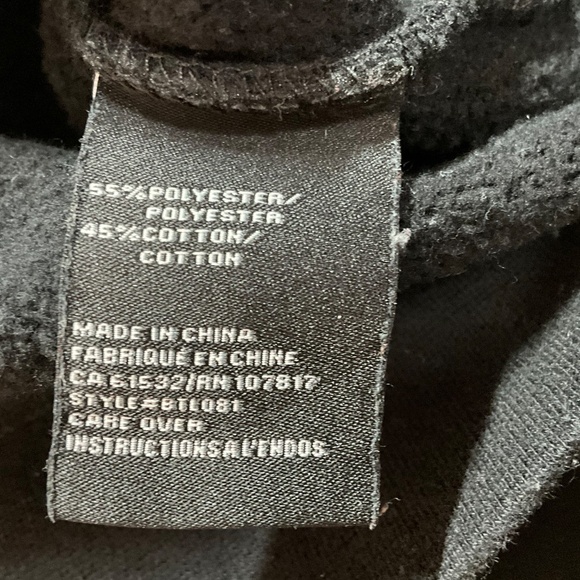 BRUNETTE THE LABEL Cotton Blend Long Sleeve Sweatshirt Graphic Print US Sz S/M - Picture 8 of 9